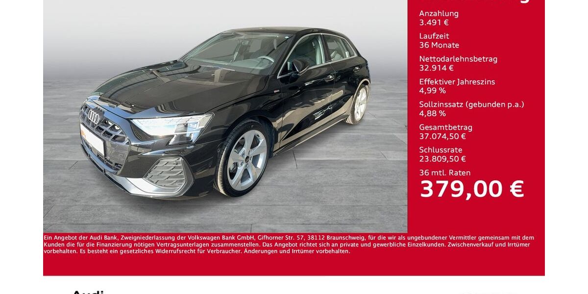 Audi A3 9.899 km 36.405 &euro; Dortmund 44143