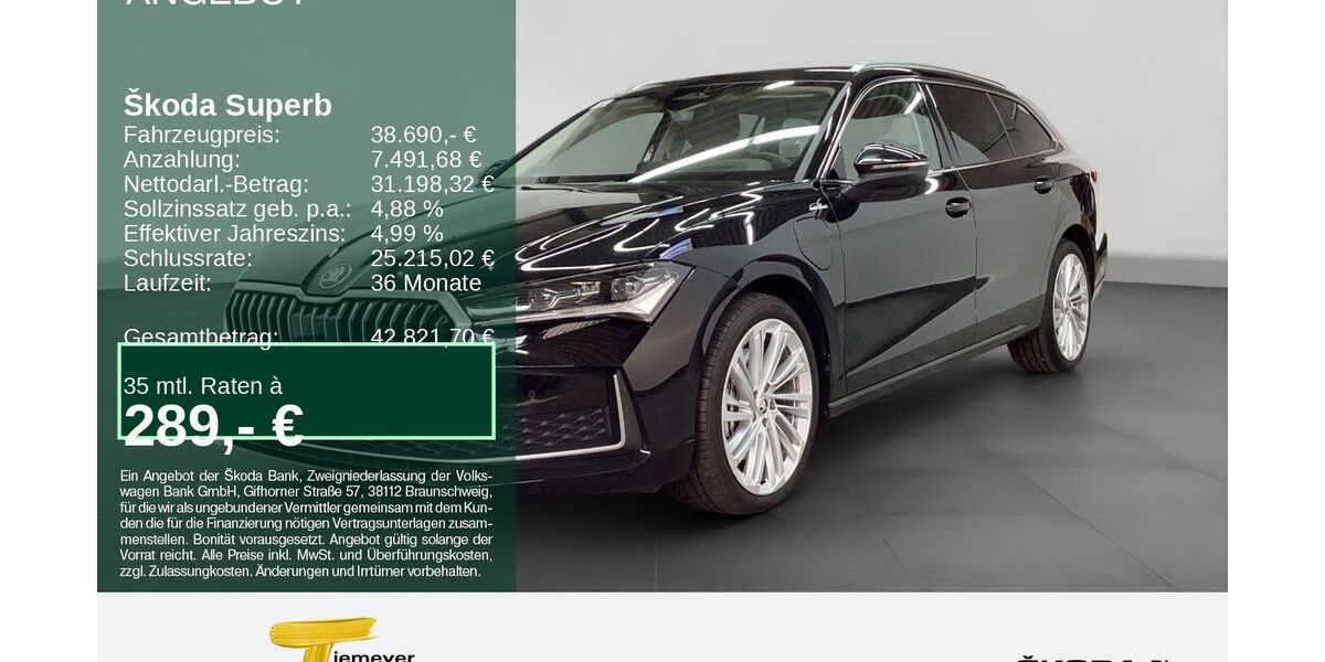 Skoda Superb 30.732 km 33.970 &euro; Bochum 44809