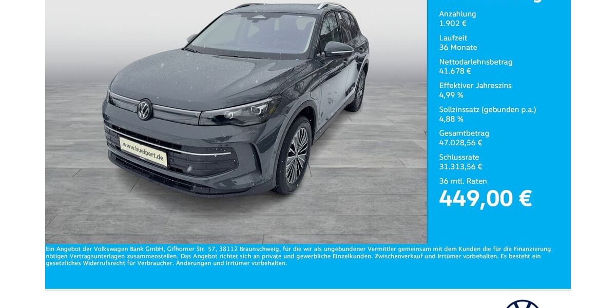 VW Tiguan 1.537 km 42.555 &euro; Dortmund 44379