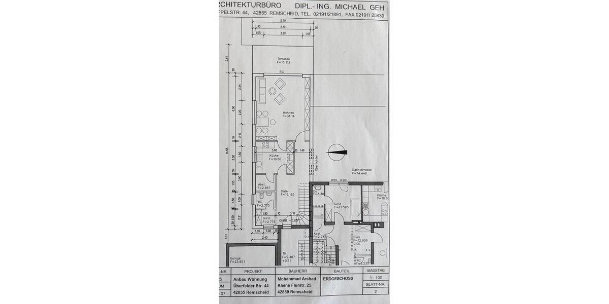 Maisonettenwohnung Remscheid Lüttringhausen - 5 Zimmer, 173 m&sup2;, 379.000&euro; | Angebot:25046958