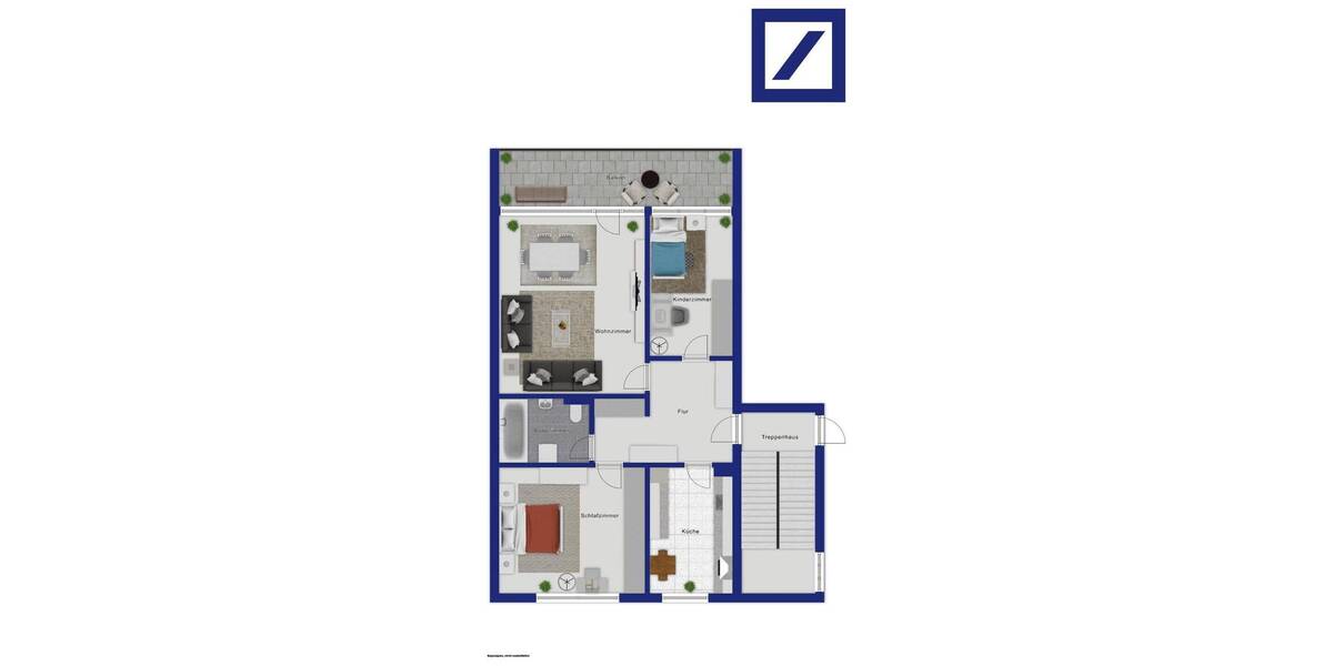 Etagenwohnung Ratingen West - 3 Zimmer, 78 m&sup2;, 185.000&euro; | Angebot:26093578