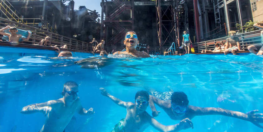 Werksschwimmbad - Badespaß auf der Kokerei Zollverein 29.07.2026 Kokerei Zollverein
