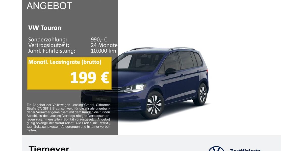 VW Touran 29.249 km 27.970 &euro; Duisburg 47059