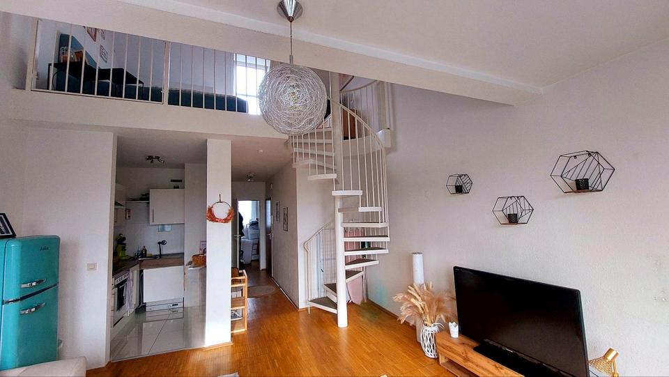 Dachgeschoßwohnung Ratingen Tiefenbroich - 3 Zimmer, 55 m&sup2;, 930&euro; | Angebot:26152421