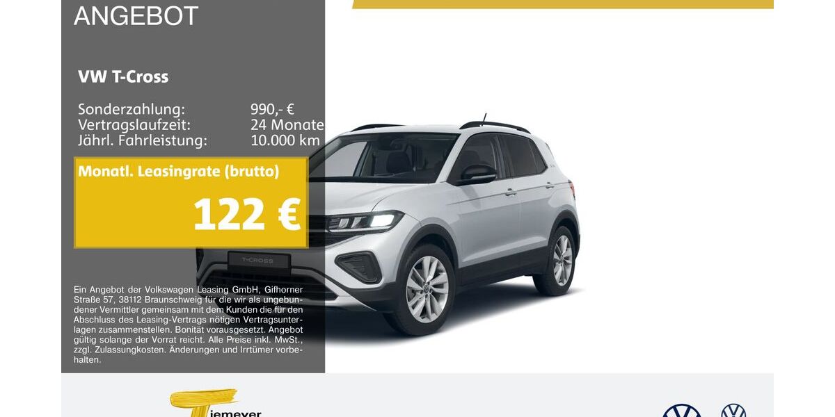 VW T-Cross 19.381 km 18.690 &euro; Castrop-Rauxel 44575