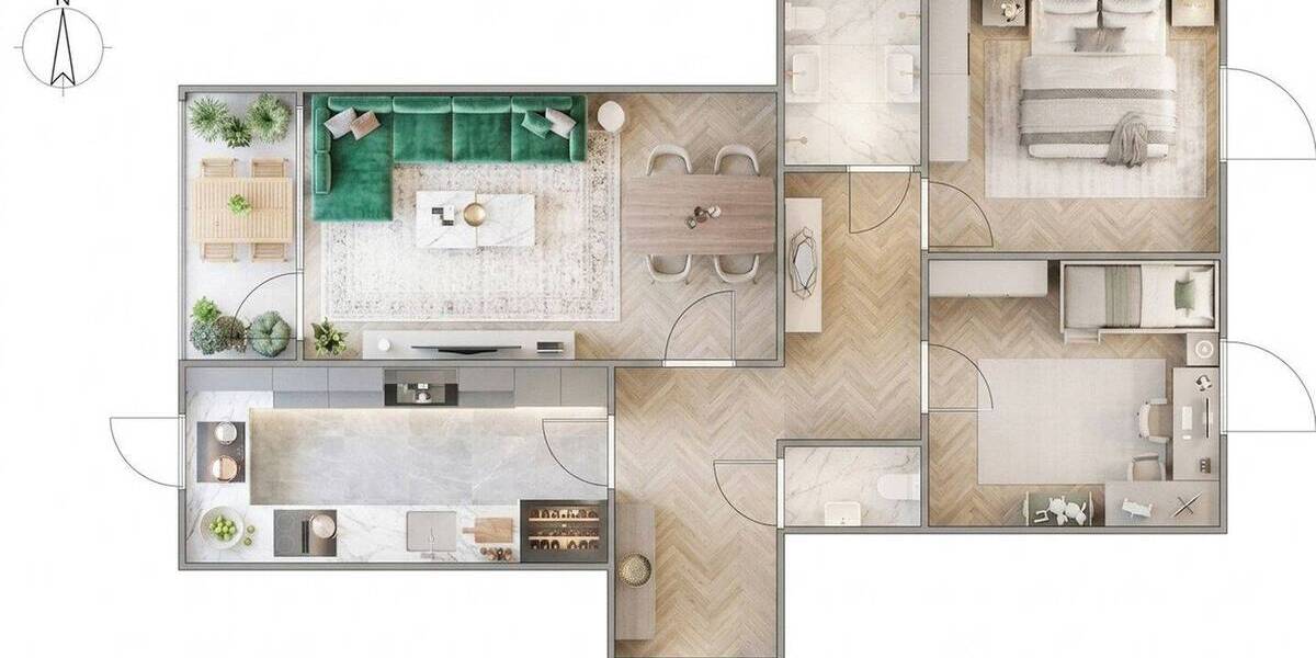 Etagenwohnung Erkrath Hochdahl - 3 Zimmer, 79 m&sup2;, 159.000&euro; | Angebot:26401861