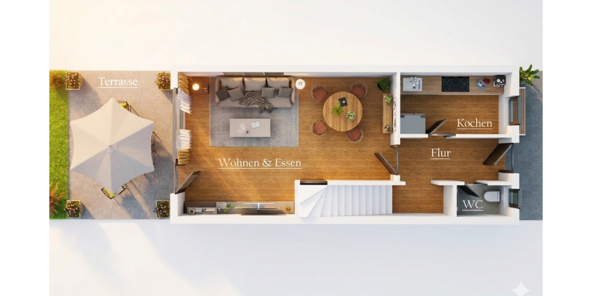 Mehrfamilienhaus, Wohnhaus Bottrop Stadtmitte - 5 Zimmer, 109 m&sup2;, 299.000&euro; | Angebot:26401039