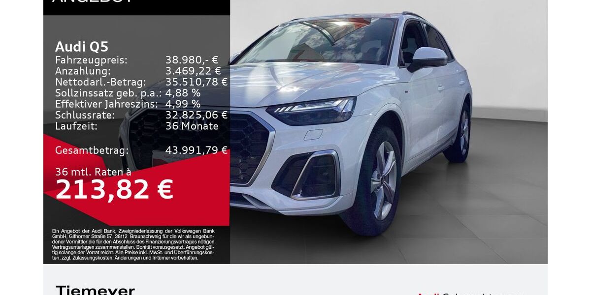 Audi Q5 83.475 km 37.980 &euro; Oberhausen 46047