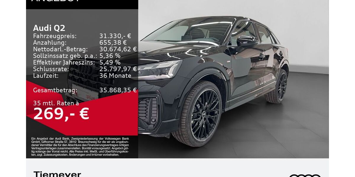 Audi Q2 9.155 km 30.490 &euro; Bochum 44809