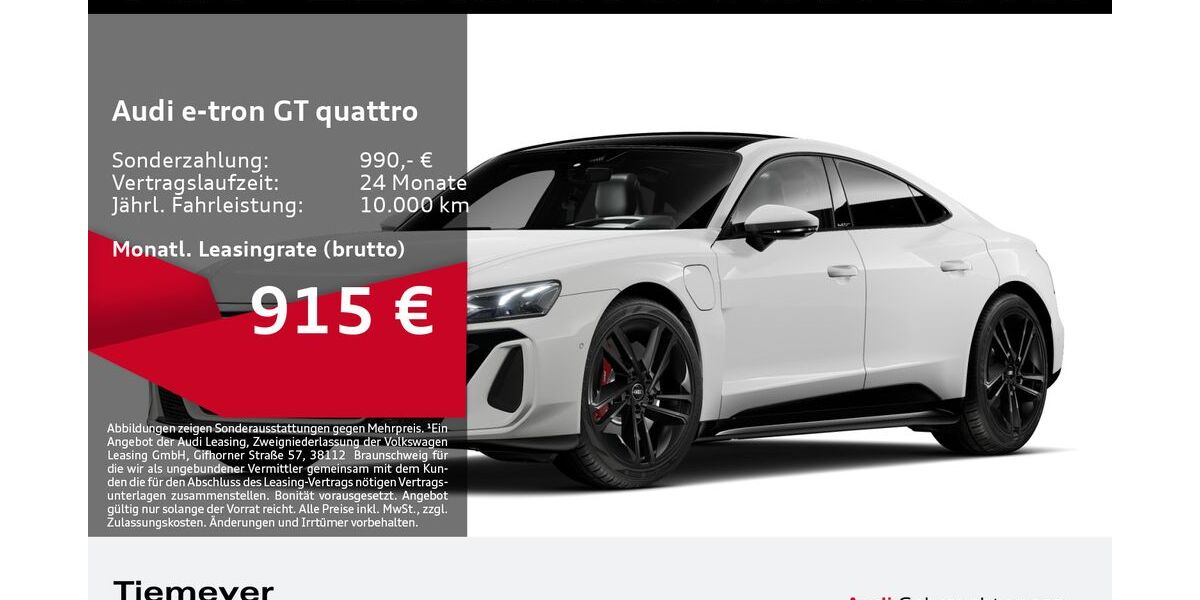 Audi e-tron GT 16.625 km 92.940 &euro; Gelsenkirchen 45894