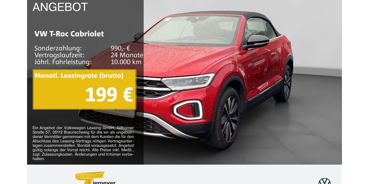 VW T-Roc 24.610 km 23.980 &euro; Recklinghausen 45663
