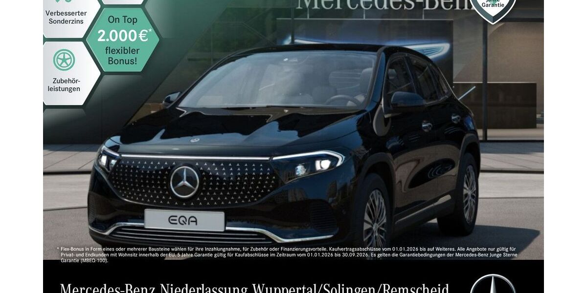 Mercedes-Benz EQA 13.387 km 38.990 &euro; Wuppertal 42115