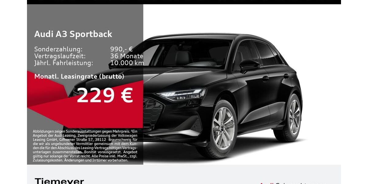 Audi A3 21.036 km 28.820 &euro; Bochum 44809