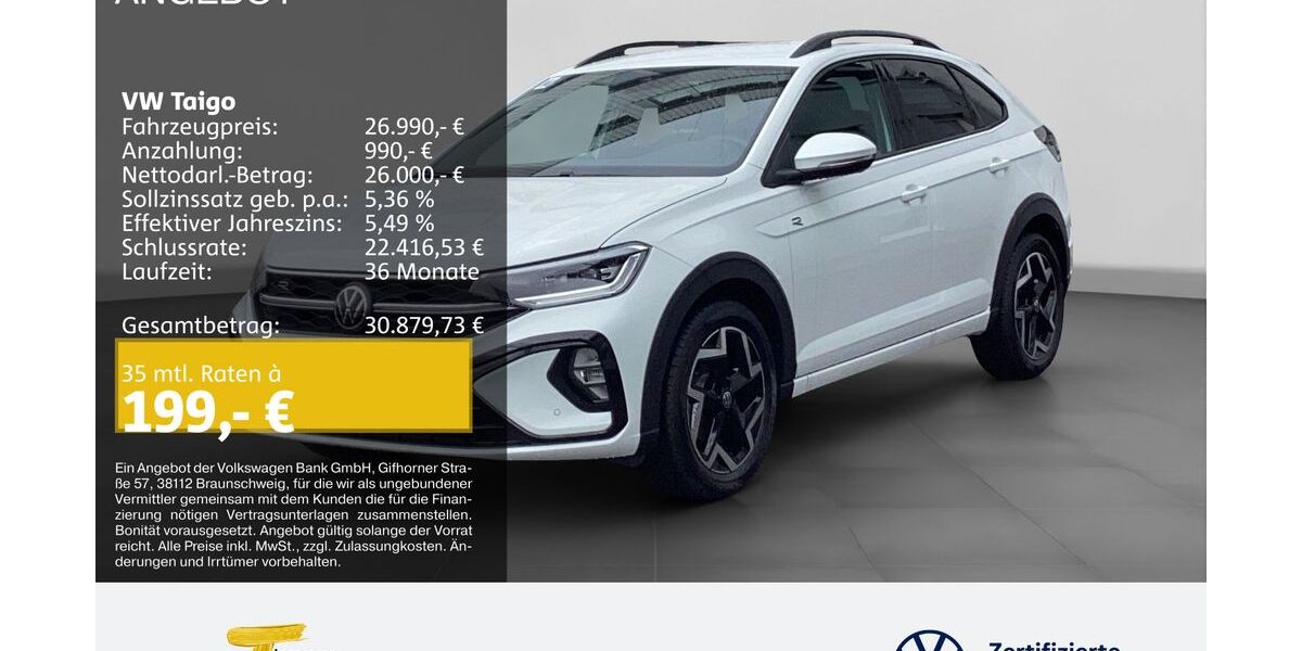 VW Taigo 5.999 km 24.440 &euro; Remscheid 42897