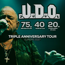 U.D.O. - Triple Anniversary Tour 2027 15.01.2027 Turbinenhalle
