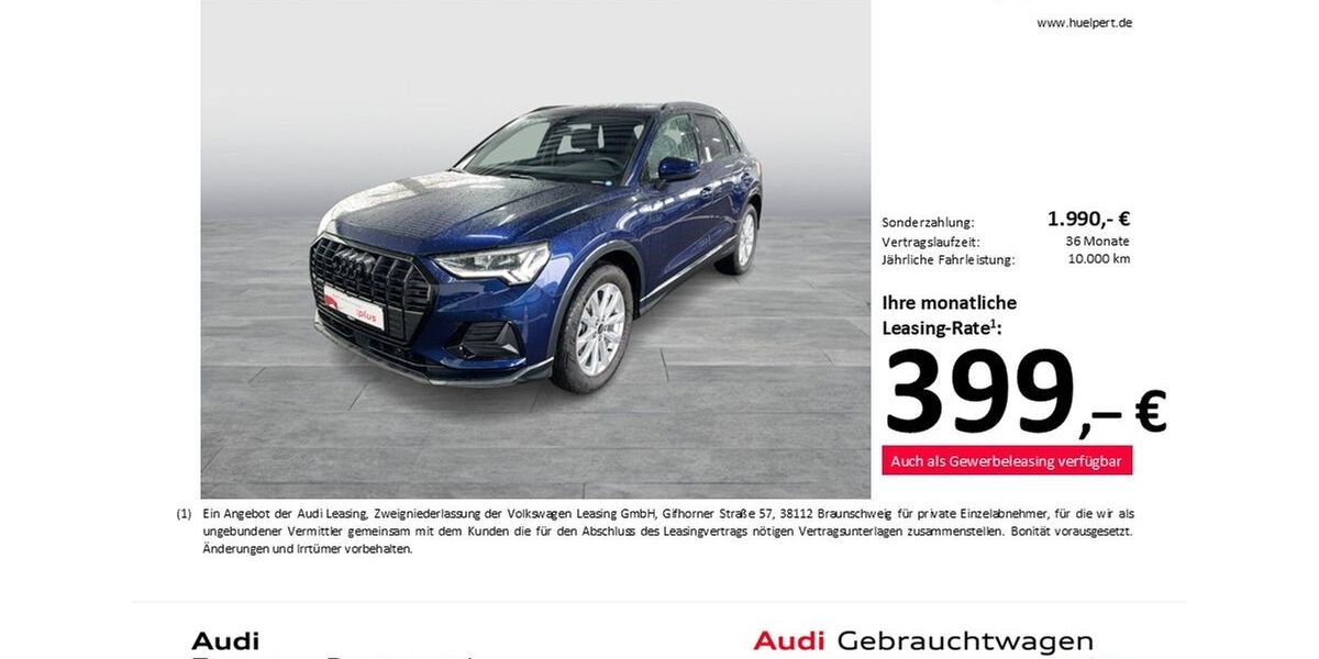Audi Q3 7.427 km 38.277 &euro; Dortmund 44143