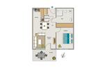 Erdgeschoßwohnung Bochum Bochum-Nord - 2 Zimmer, 57 m&sup2;, 781&euro; | Angebot:25084526