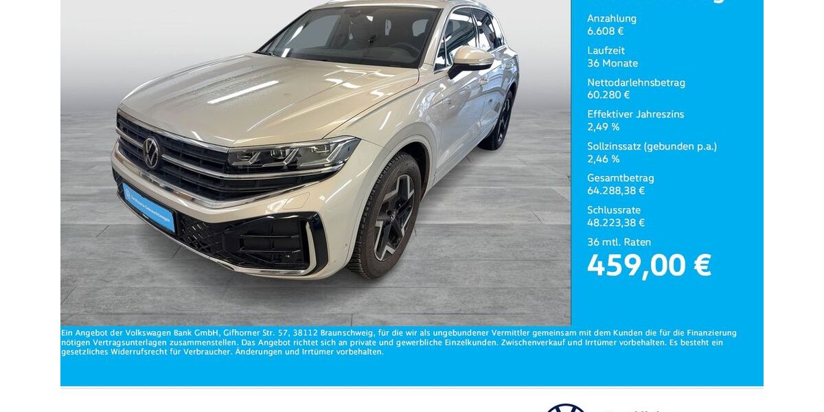 VW Touareg 7.562 km 64.888 &euro; Dortmund 44141