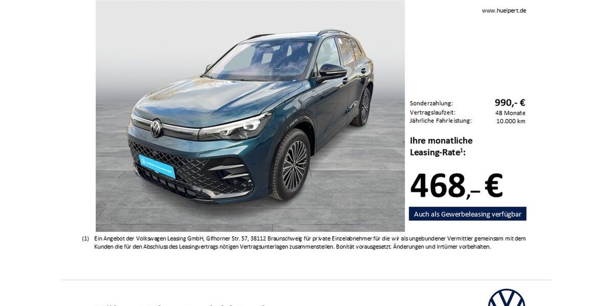 VW Tiguan 9.664 km 45.922 &euro; Dortmund 44379