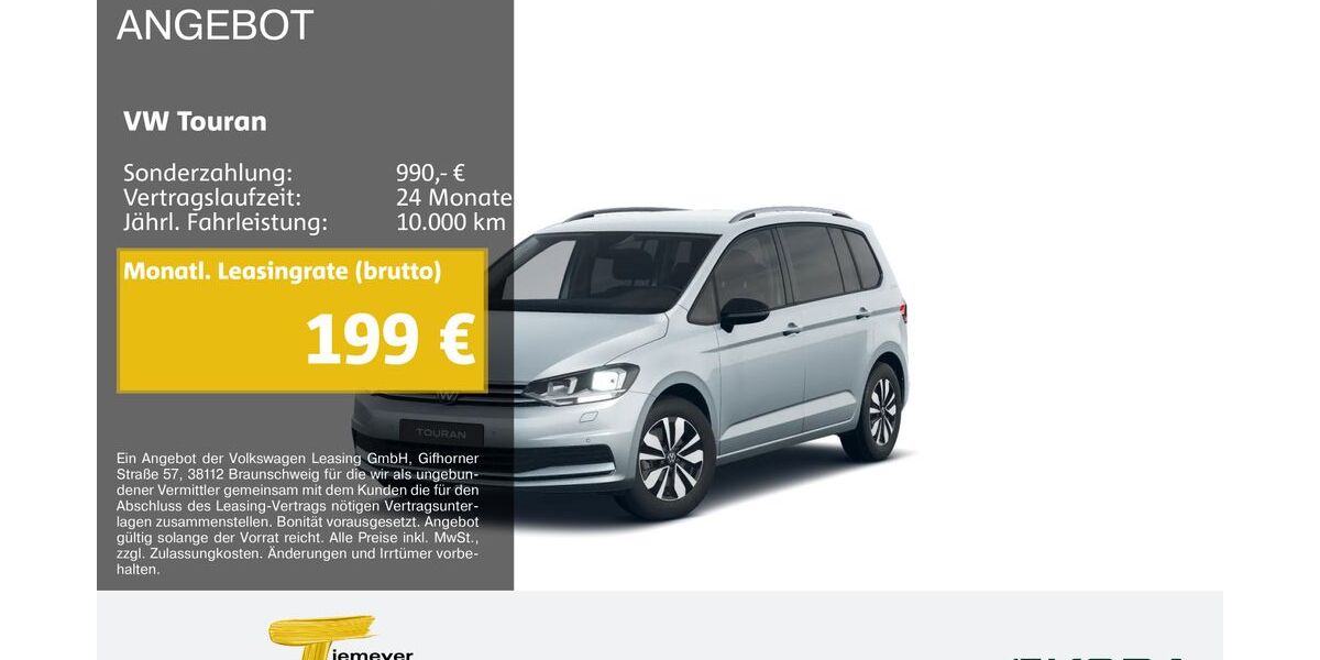 VW Touran 23.481 km 29.290 &euro; Bochum 44809