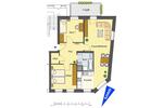 Etagenwohnung Recklinghausen König Ludwig - 3 Zimmer, 76 m&sup2;, 569&euro; | Angebot:26568678