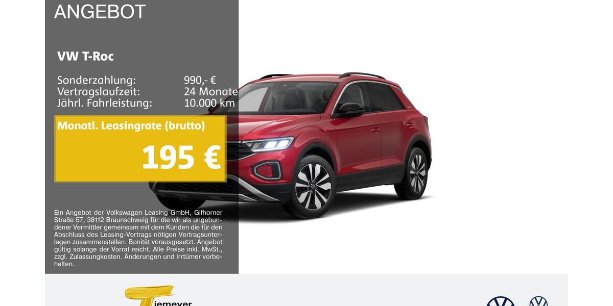 VW T-Roc 8.307 km 26.790 &euro; Castrop-Rauxel 44575