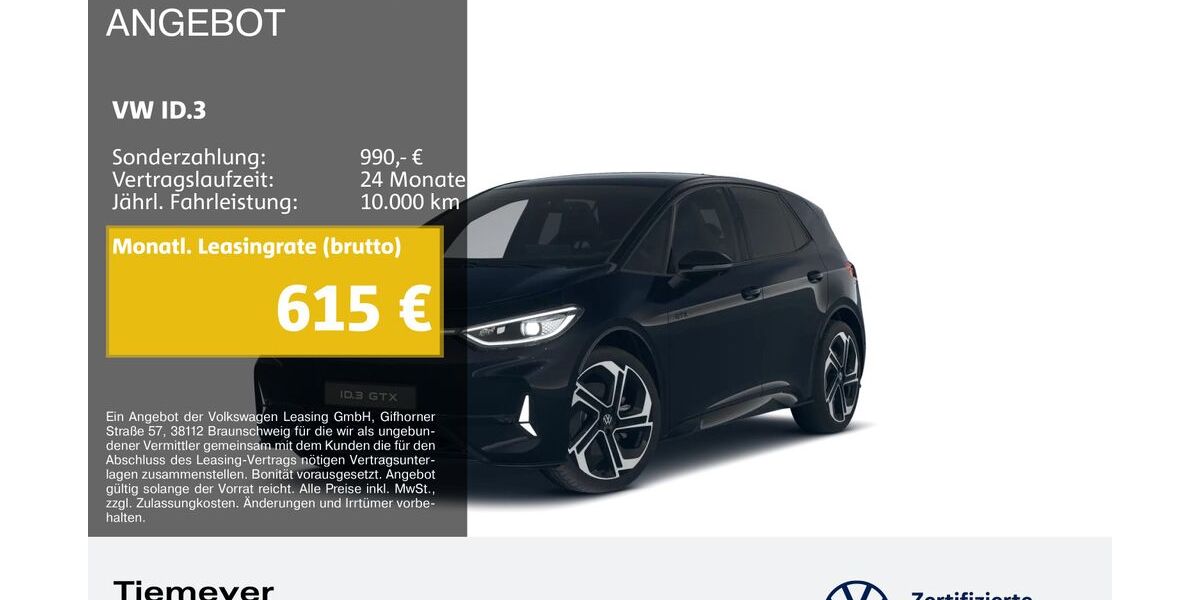 VW ID.3 20.921 km 41.190 &euro; Bochum 44892