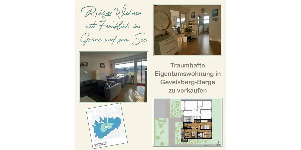 Etagenwohnung Gevelsberg - 3 Zimmer, 83 m&sup2;, 242.500&euro; | Angebot:26799535