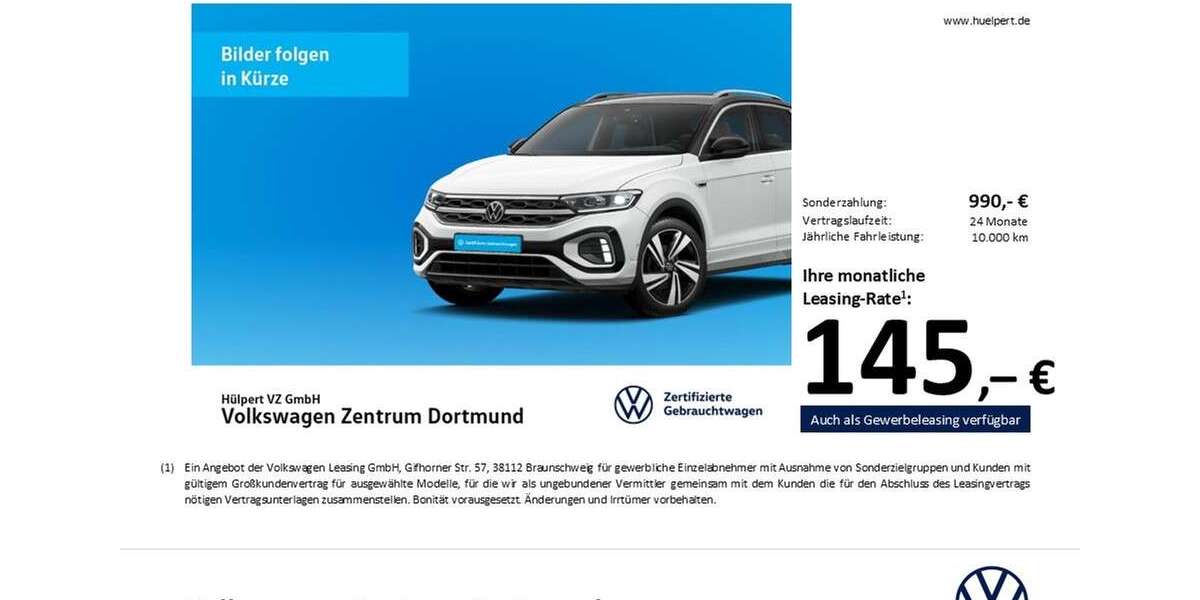 VW T-Cross 17.868 km 25.322 &euro; Dortmund 44141