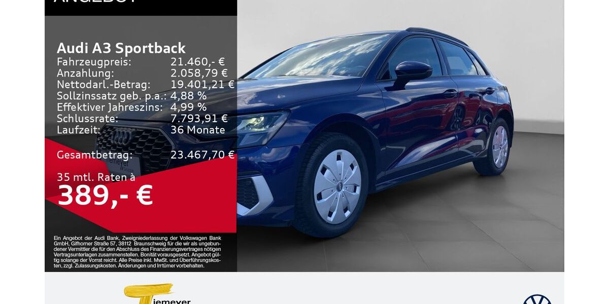 Audi A3 103.812 km 20.990 &euro; Bochum 44892