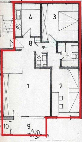 Etagenwohnung Hattingen Niederbonsfeld - 3.5 Zimmer, 80 m&sup2;, 730&euro; | Angebot:26308359