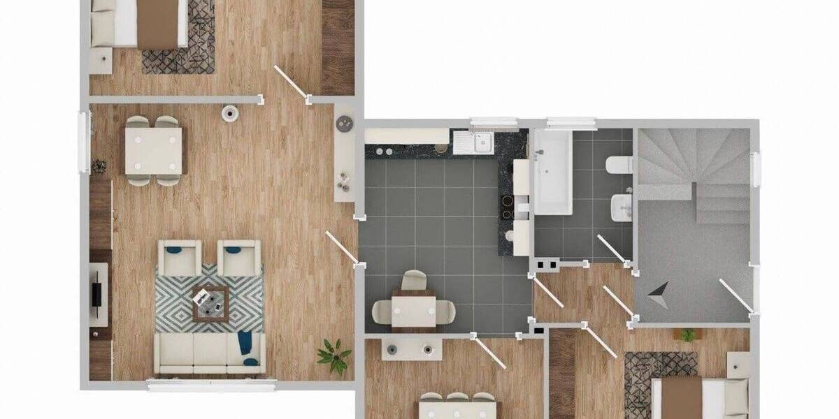 Mehrfamilienhaus, Wohnhaus Gevelsberg - 8 Zimmer, 166 m&sup2;, 450.000&euro; | Angebot:26840851