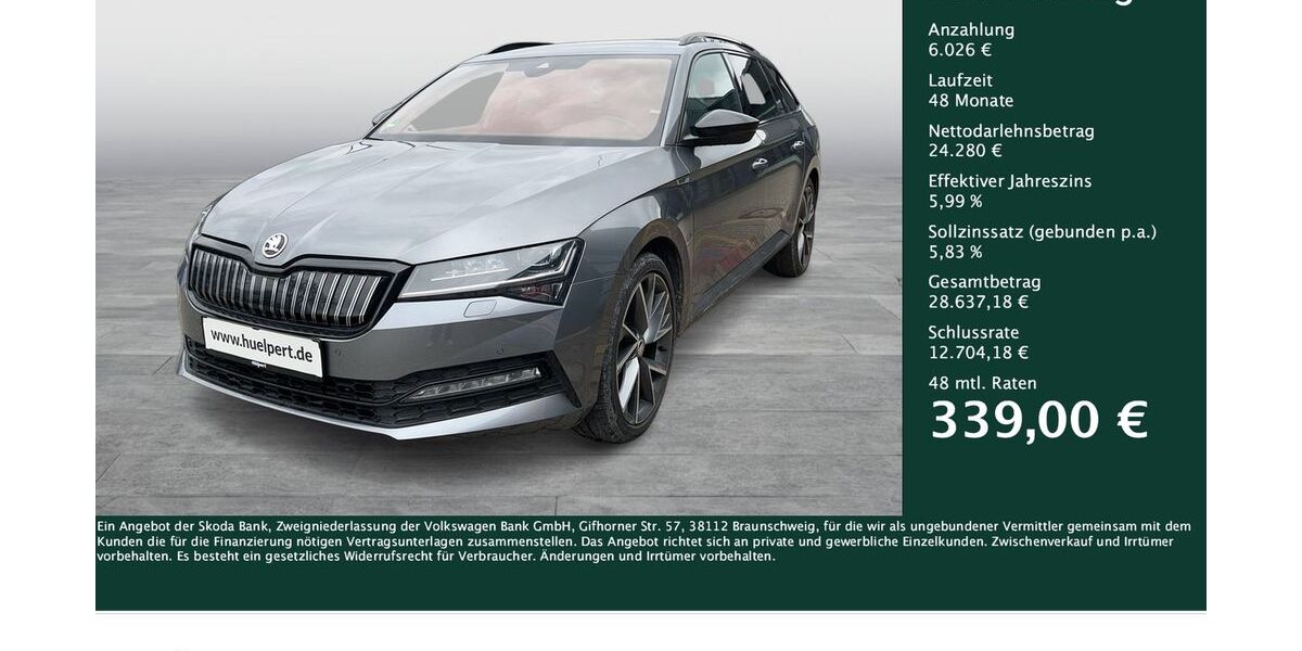 Skoda Superb 42.754 km 28.780 &euro; Dortmund 44269
