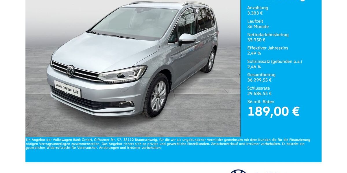 VW Touran 6.225 km 36.966 &euro; Dortmund 44379