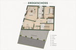 Attraktiv geschnittene 3,5-Zimmer-Wohnung mit Garage und zusätzlichem Stauraum - Erdgeschoßwohnung Essen Stadtbezirk III | Angebot:26312227