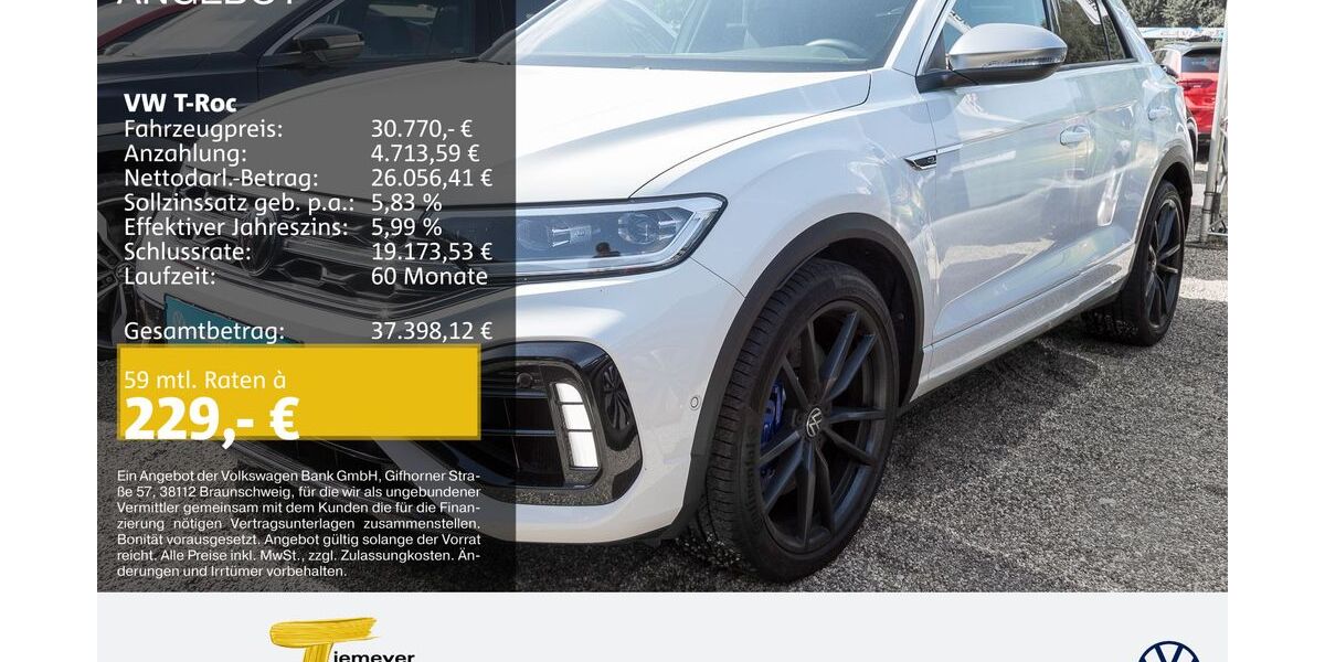 VW T-Roc 45.000 km 30.770 &euro; Bochum 44892