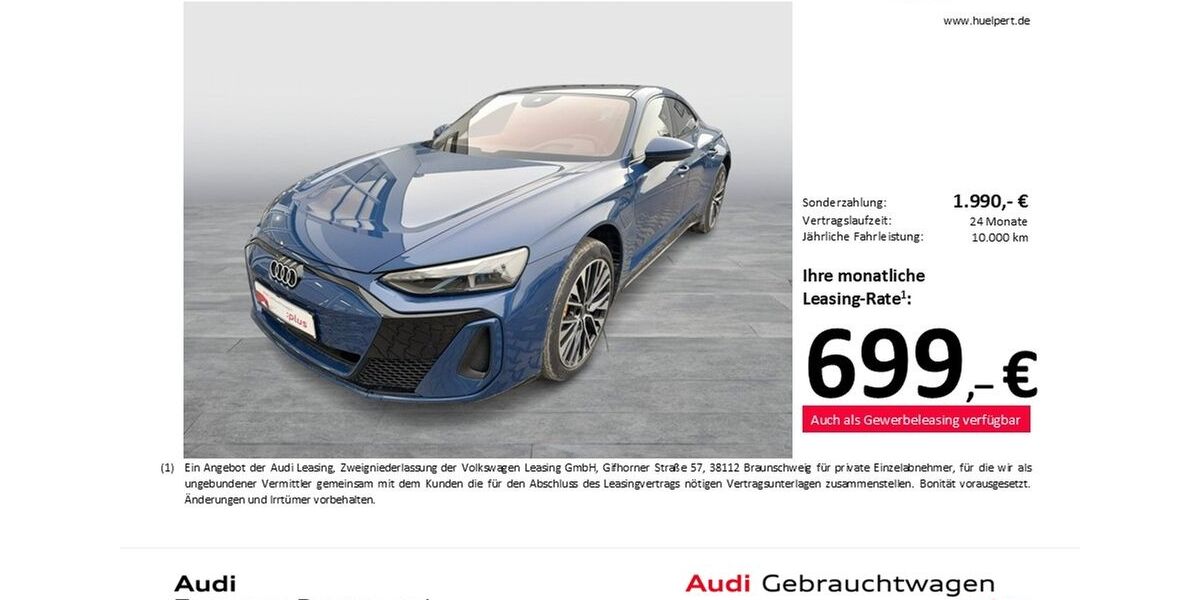 Audi e-tron GT 4.576 km 90.598 &euro; Dortmund 44143