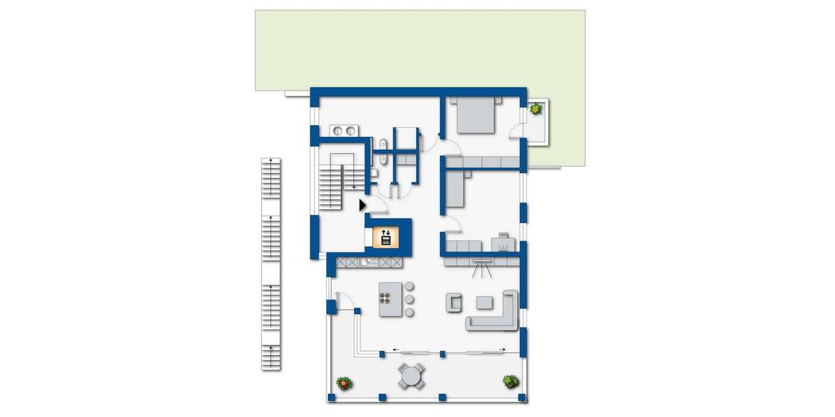 Projektiertes Grundstück mit Baugenehmigung – 5 exklusive Wohneinheiten in Mülheim-Holthausen - Grundstück Mülheim an der Ruhr Dümpten | Angebot:27347287