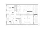 Etagenwohnung Ratingen Zentrum - 3 Zimmer, 72 m&sup2;, 239.000&euro; | Angebot:26171286