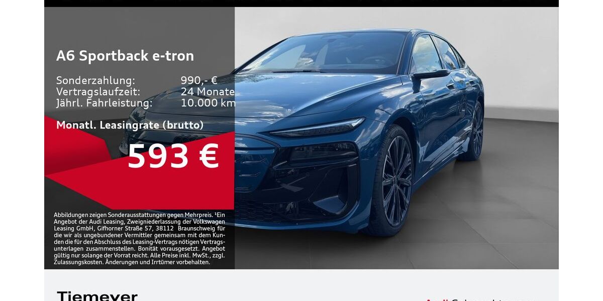 Audi A6 e-tron 7.715 km 56.850 &euro; Gelsenkirchen 45894