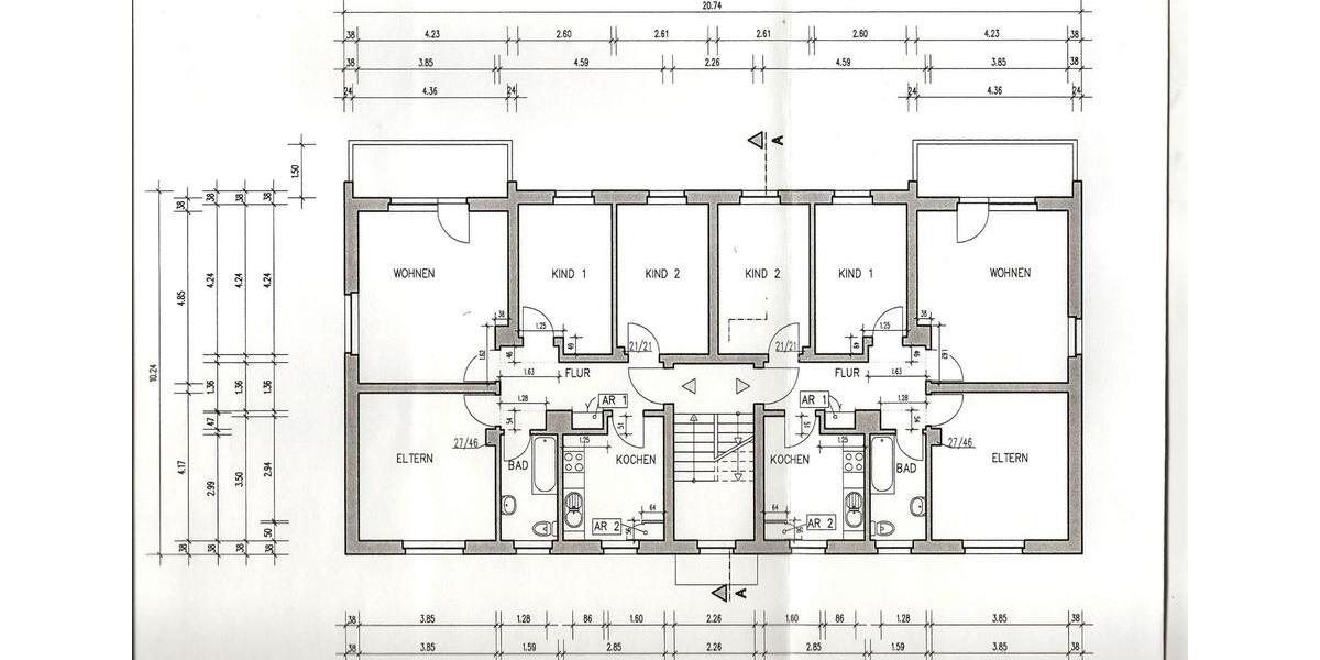 Etagenwohnung Gelsenkirchen Gelsenkirchen-Nord - 4 Zimmer, 82 m&sup2;, 650&euro; | Angebot:26167631