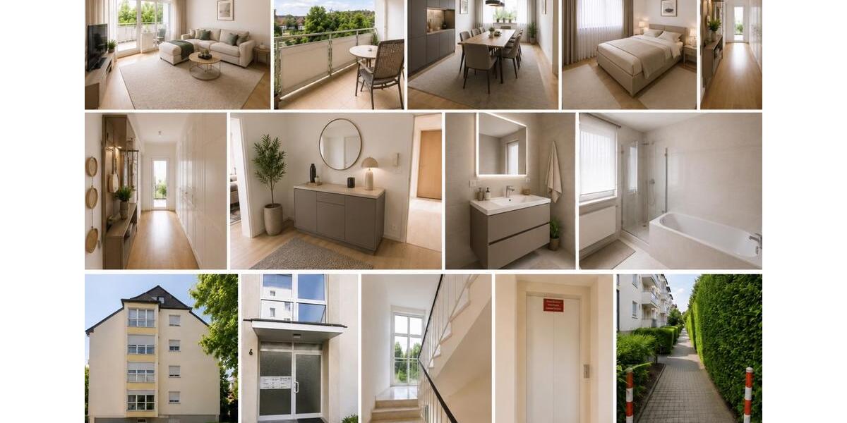 Etagenwohnung Solingen Mitte - 3 Zimmer, 83 m&sup2;, 285.000&euro; | Angebot:26837354