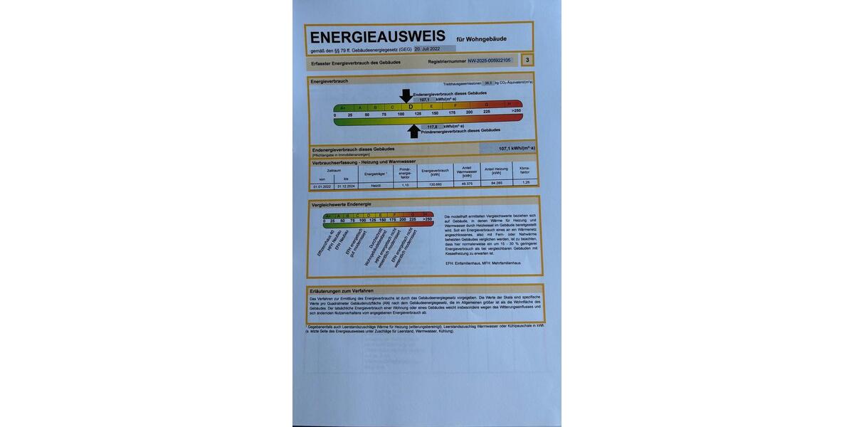 Etagenwohnung Herne Sodingen - 3.5 Zimmer, 89 m&sup2;, 170.000&euro; | Angebot:26147711