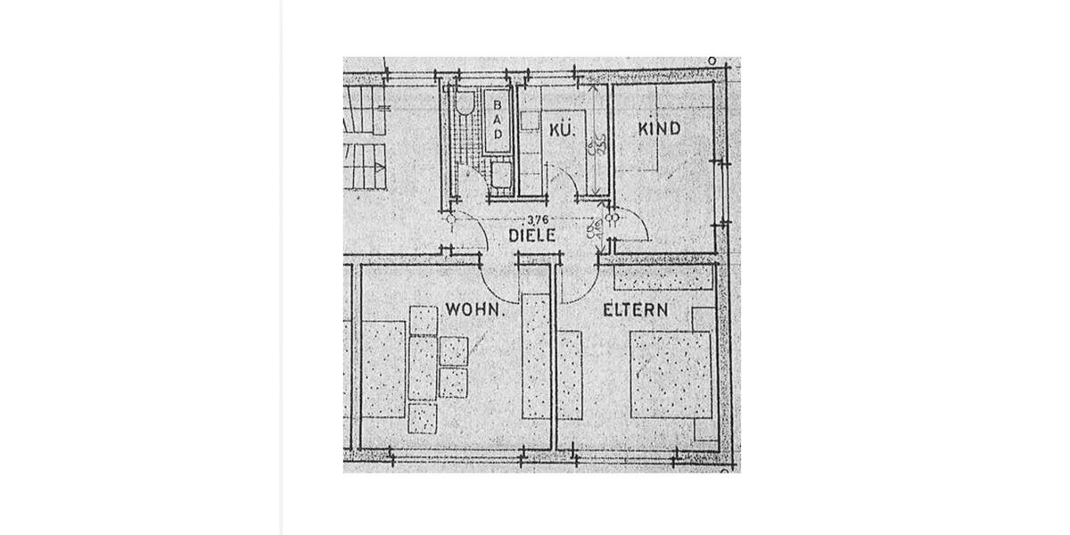 Etagenwohnung Radevormwald - 3 Zimmer, 59 m&sup2;, 705&euro; | Angebot:26216256