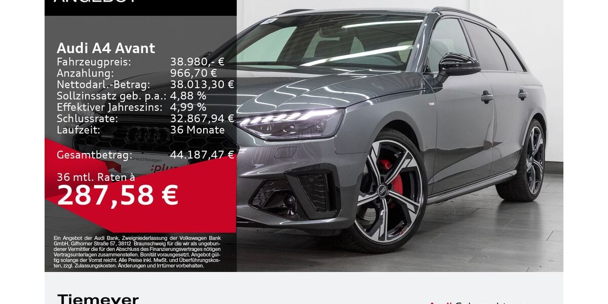 Audi A4 17.521 km 38.480 &euro; Gelsenkirchen 45894