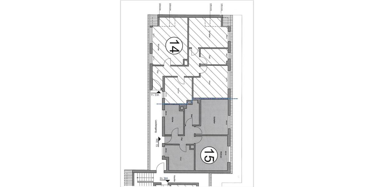 Dachgeschoßwohnung Duisburg Mittelmeiderich - 3.5 Zimmer, 144 m&sup2;, 250.000&euro; | Angebot:23595768