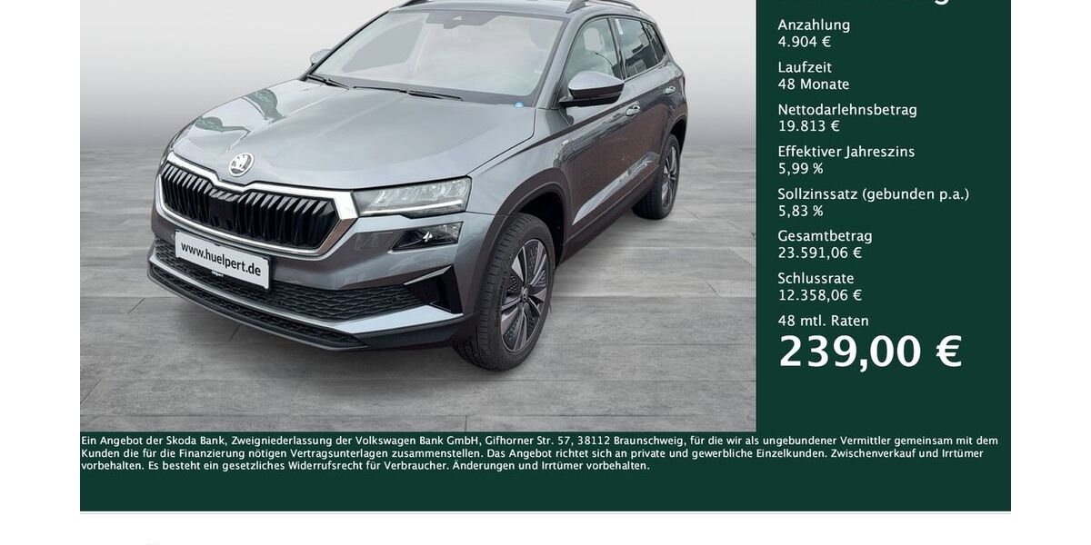 Skoda Karoq 76.324 km 24.190 &euro; Dortmund 44309