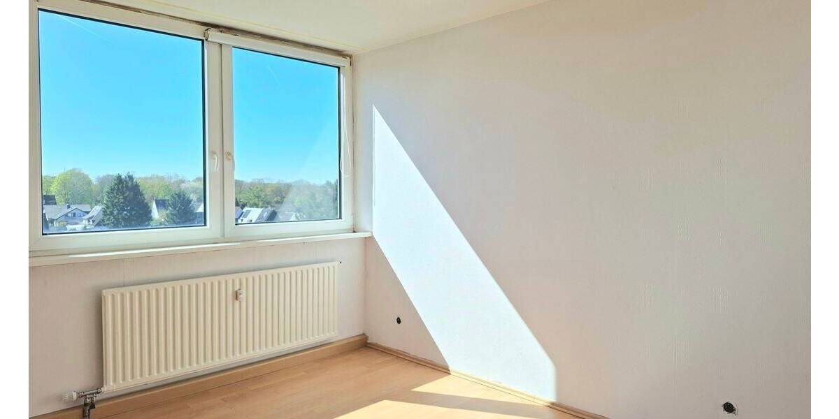 Mit Blick über Recklinghausen! Helle Mietwohnung mit Südbalkon und Einbauküche in Recklinghausen-Ost - Etagenwohnung Recklinghausen Ost | Angebot:26845375