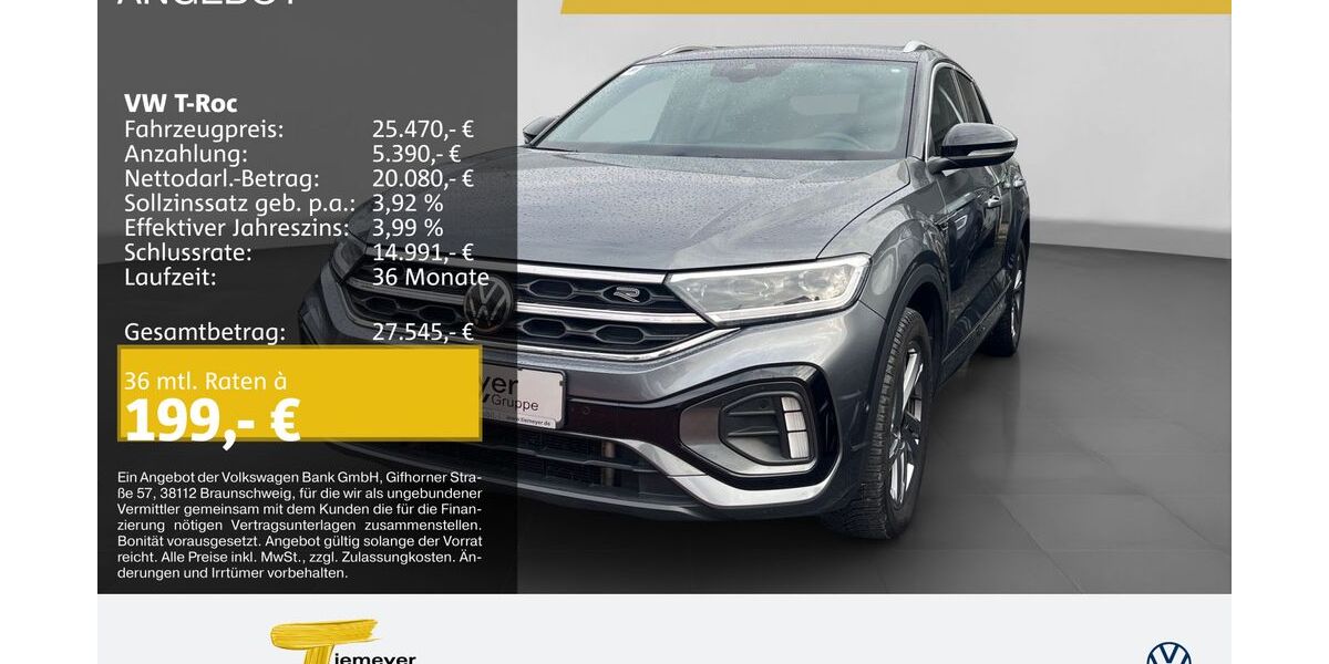 VW T-Roc 74.244 km 24.950 &euro; Recklinghausen 45663