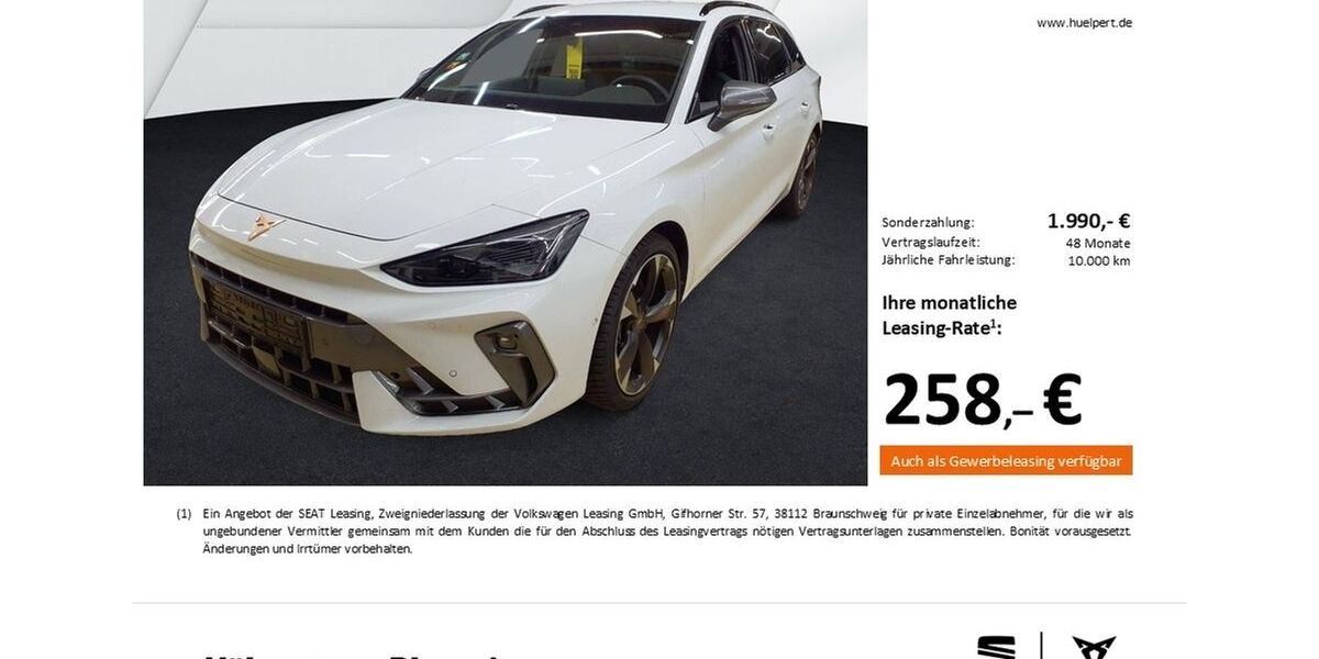Cupra Leon 19.185 km 31.629 &euro; Dortmund 44269